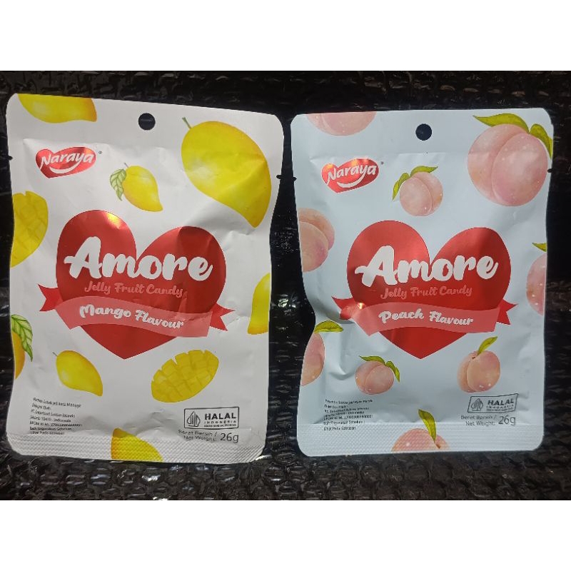 

Naraya Amore jelly fruit candy 26gr