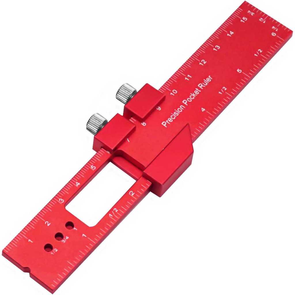 

Penggaris Mark Line Gauge T-Type Pengukuran Presisi dan Multi Skala Woodworking Measuring Ruler 300mm