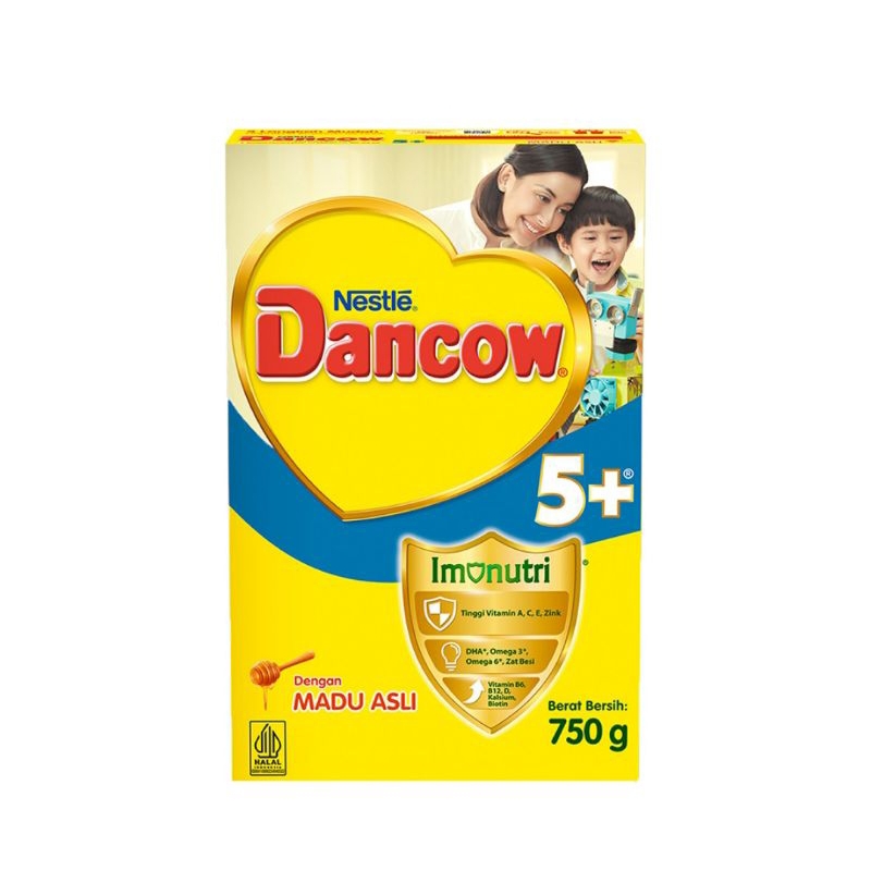 

Dancow 5+ 750gr Madu / Coklat