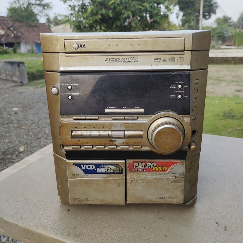 Radio Tape Deck LG pakai trafo