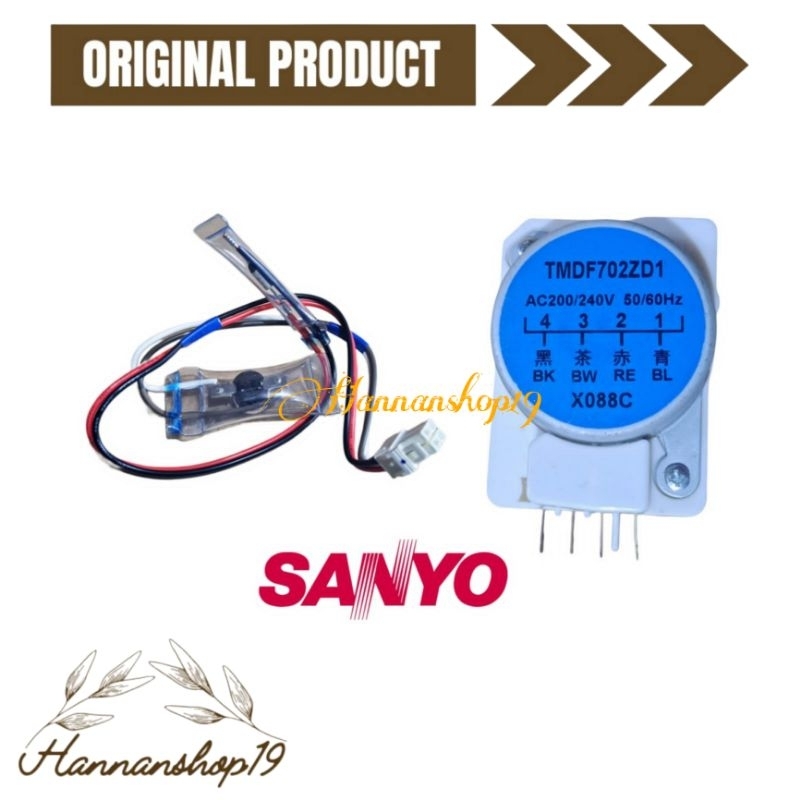 Timer kulkas Sanyo + fuse kulkas Sanyo / Defrost kulkas Sanyo + Timer kulkas Sanyo / Timer kulkas Sa