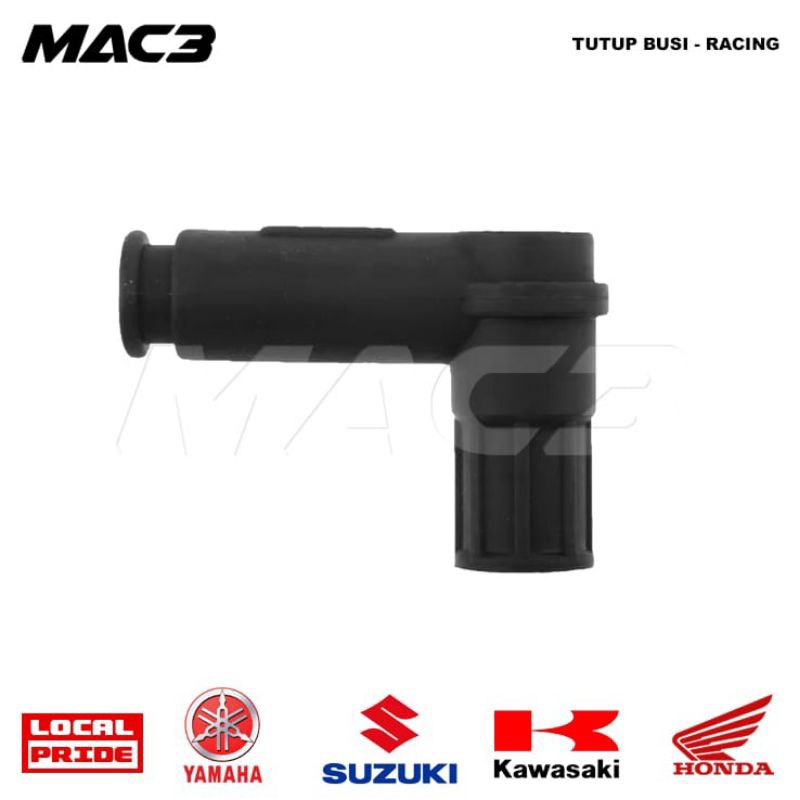 mac3 Cap Assy Noise Cub Series cup busi racing Tutup busi Karisma Grand Supra Tiger GL Pro C70 Kepal