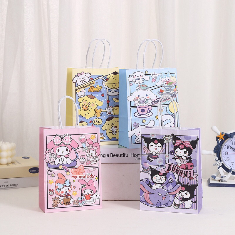 

Paper Bag Happy Birthday Animasi Goodie Bag Bingkisan Kantong Kertas Snack Anak Tas Hempers Kado Motif Kartun Lucu