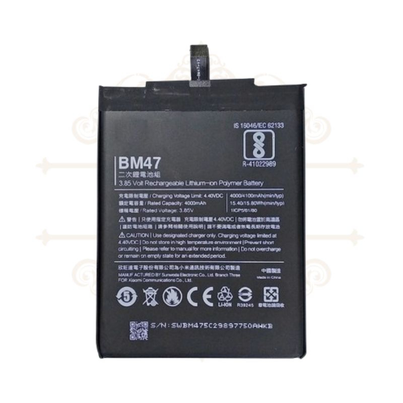 BATERAI XIAOMI REDMI 4X/ REDMI 3/ REDMI 3S/ REDMI 3Pro ORIGINAL QUALITY