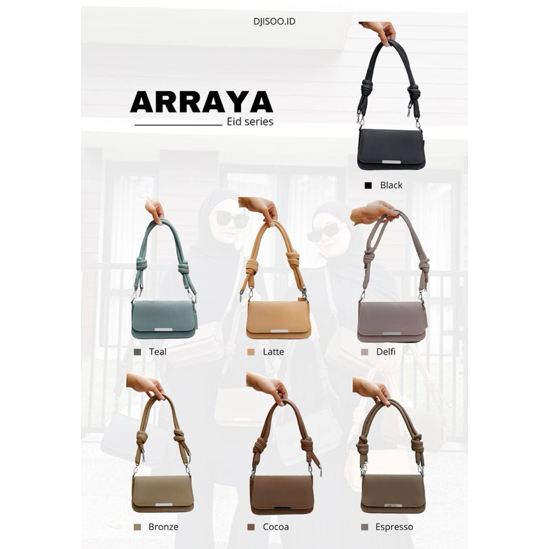 Arraya Bag by Djisoo - Tas Selempang & Bahu - Sling Shoulder Bag