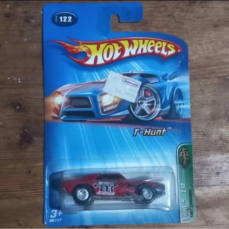 hot wheels 67 1967 chevy camaro t-hunt treasure hunts th$ diecast (t)