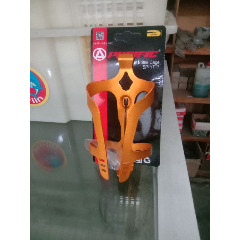 Rak botol sepeda MTB /Lipat Pasific Aloy