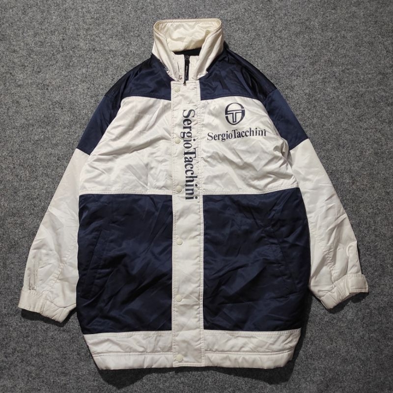 JACKET SERGIO TACCHINI BIG SPELL OUT COLORBLOCK/COLOURBLOCK VINTAGE