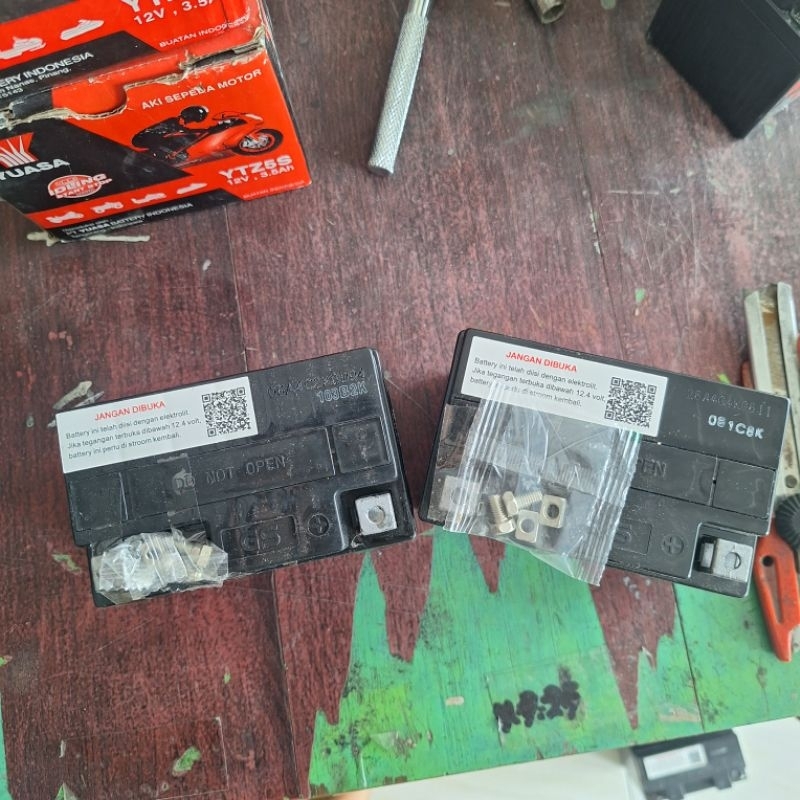 aki GTZ5 GS ASTRA ORI bukan KW