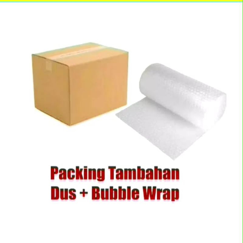 

Tambahan bable dan kardus peking