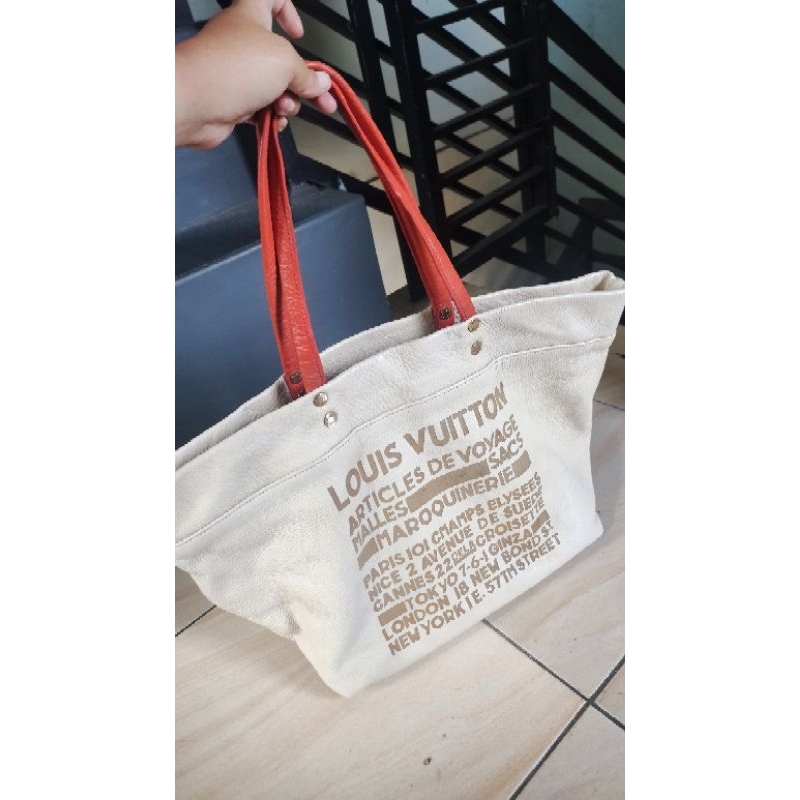 LV tote bag / shoulder bag kulit VVgc