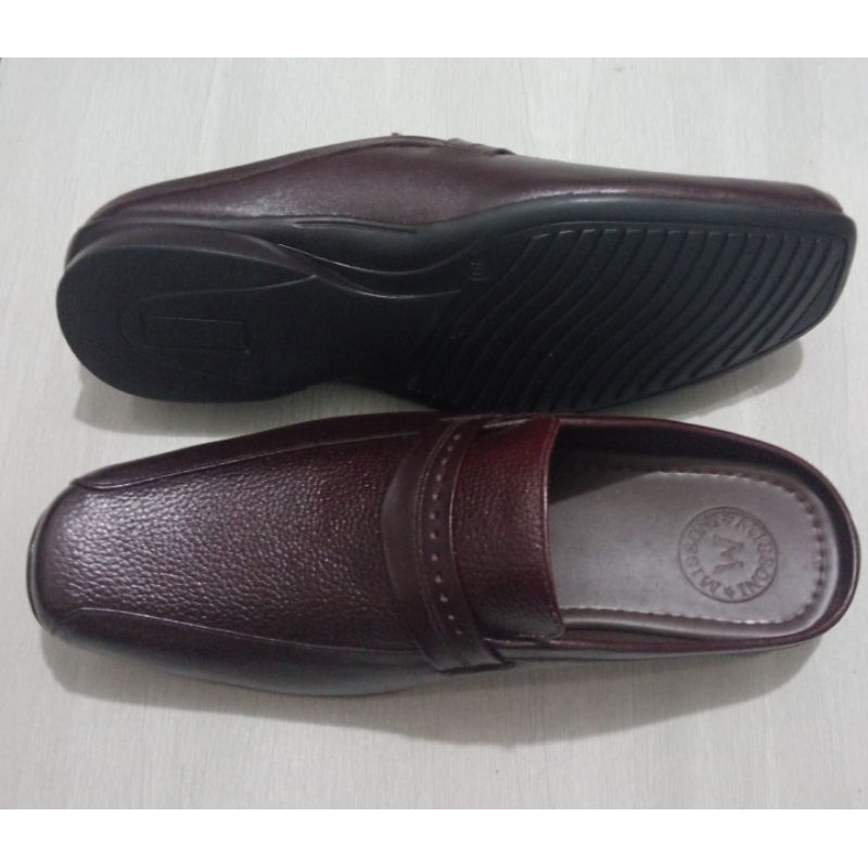 Sandal Sepatu Pria Kulit Asli 100%