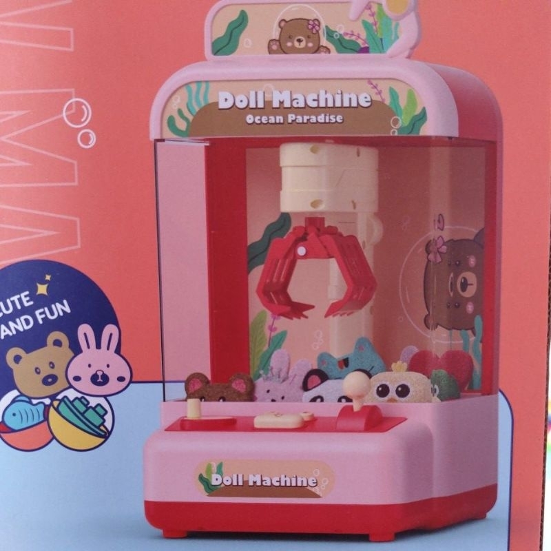 Mainan Mesin Capit Boneka / Doll Mechine / Mesin Tangkap Boneka