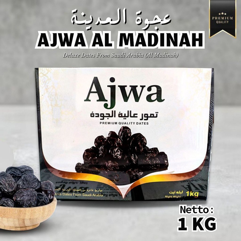 

Kurma Ajwa Al Madinah 1000 gr
