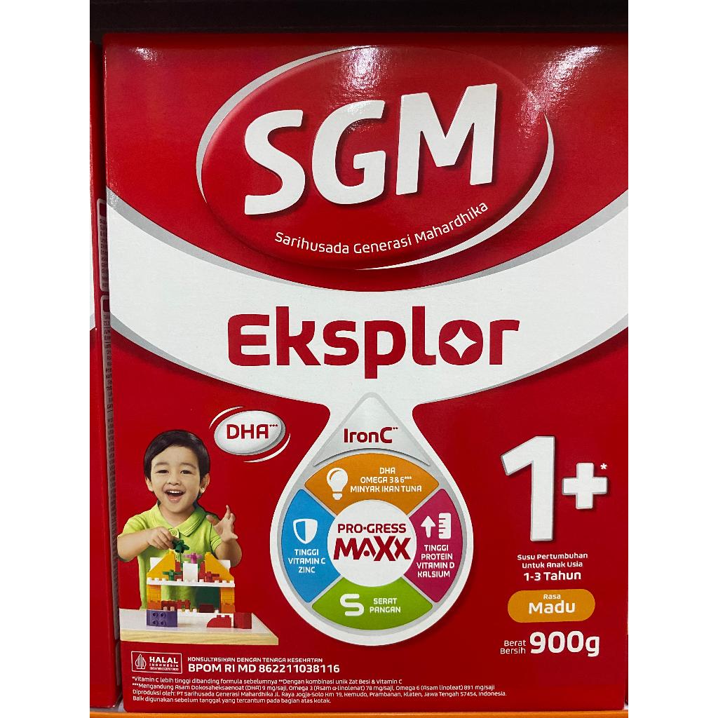 

Sgm Eksplor 1+ Dengan IronC Susu Pertumbuhan Rasa Madu 900GR 1x