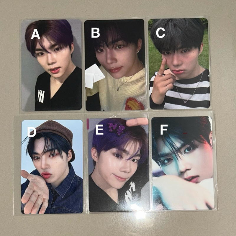 [READY STOCK] [OFFICIAL] Photocard Gunwook ZB1 Lucky Draw POB Yura Yura Music Art Konsep