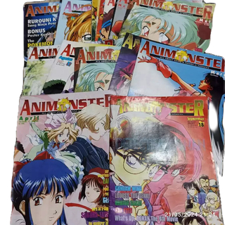 MAJALAH GAME ANIMASI JEPANG ANIMONSTER
