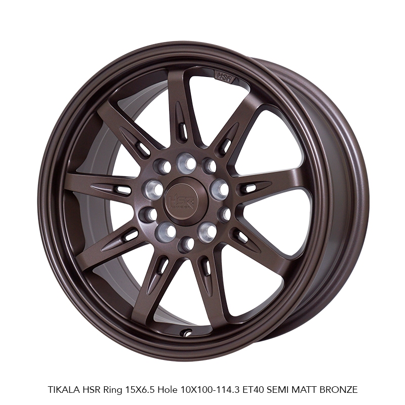 VELG MOBIL ALL NEW AVANZA 2023 RING 15 PCD 5X100 VELG RACING HSR WHEEL