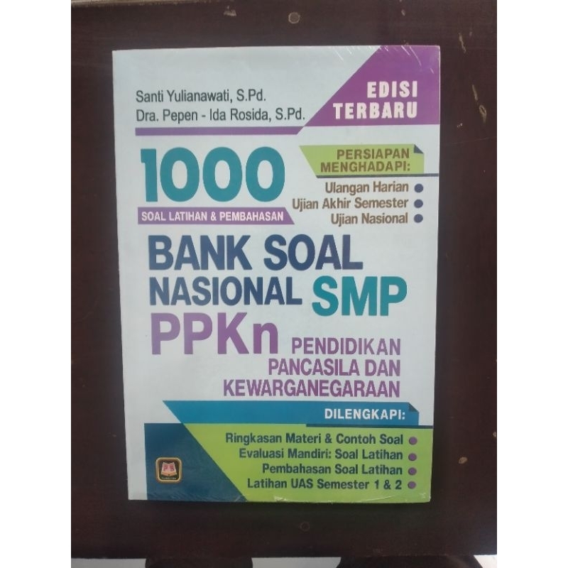 BUKU 1000 SOAL LATIHAN & PEMBAHASAN BANK SOAL NASIONAL PPKn Smp