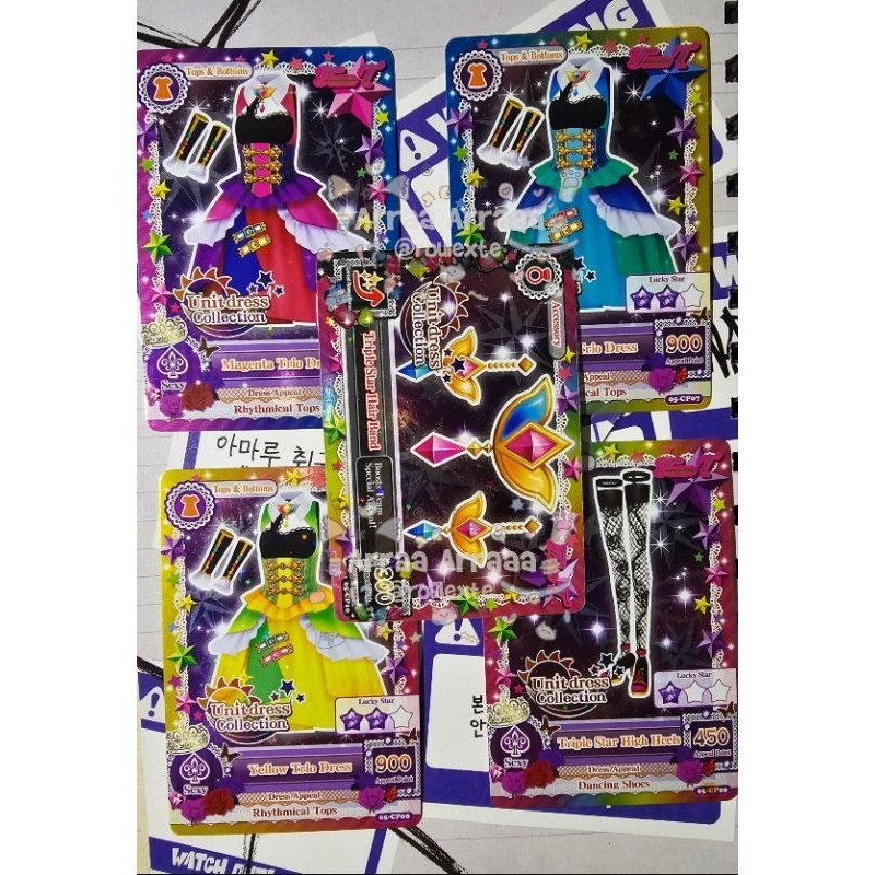 Aikatsu unit dress collection tristar [BOOKED]
