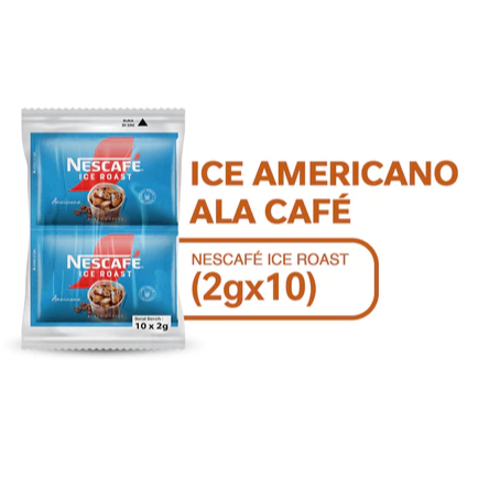 

NESCAFE KOPI INSTAN ICE ROAST AMERICANO 10 x 2g [ renteng ]