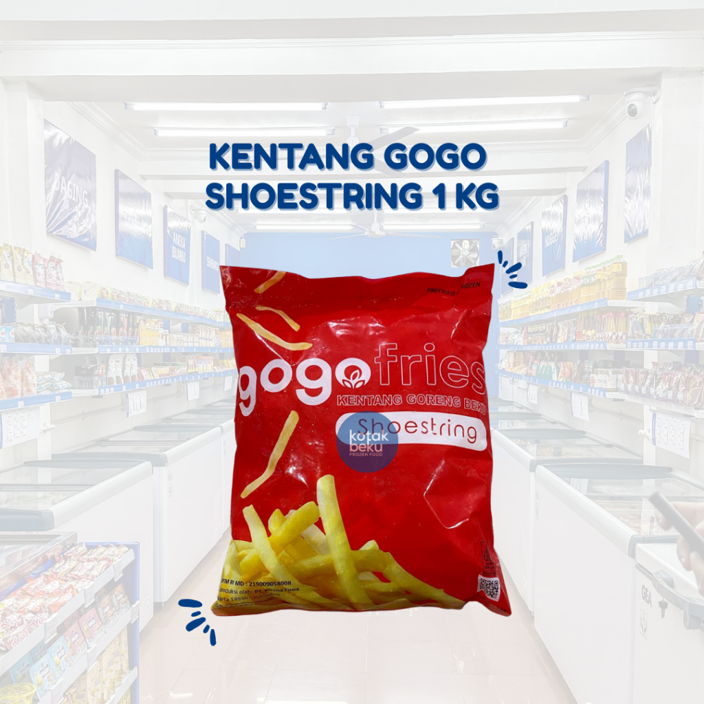 

KENTANG GOGO SHOESTRING 1 KG