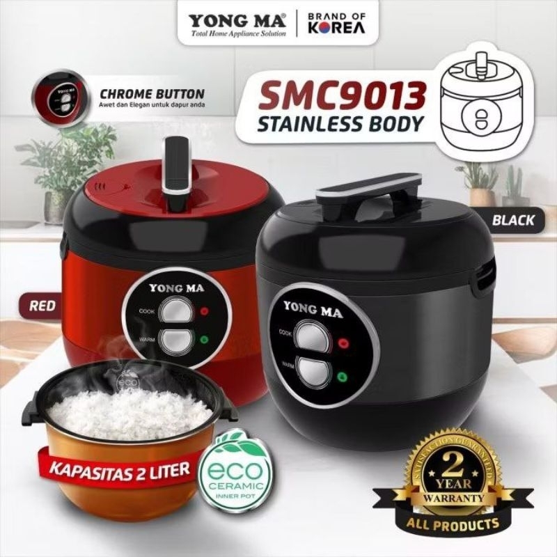 RICE COOKER YONG MA MAGICCOM YONG MA MANUAL UKURAN 2.5L SMC-4033