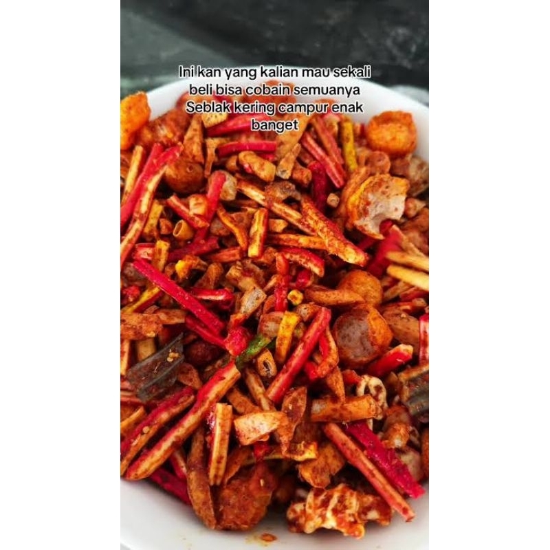 

SEBLAK BETON Kemasan 500 gram || Extra Pedas Daun jeruk || Bumbu Melimpah