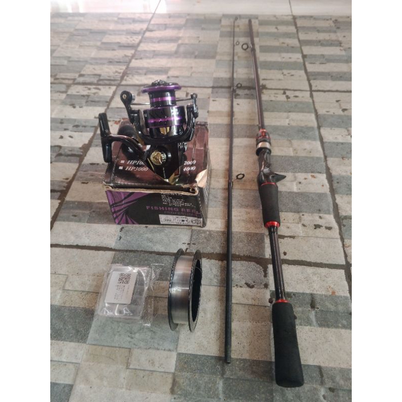 satu set pancingan laut