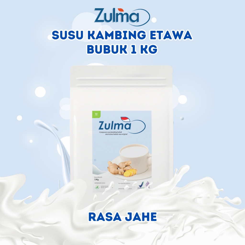 

Zulma - Susu Kambing Etawa Jahe 1000 Gr