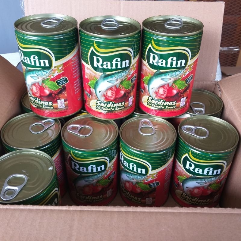 

sarden Rafin kaleng besar/425gr