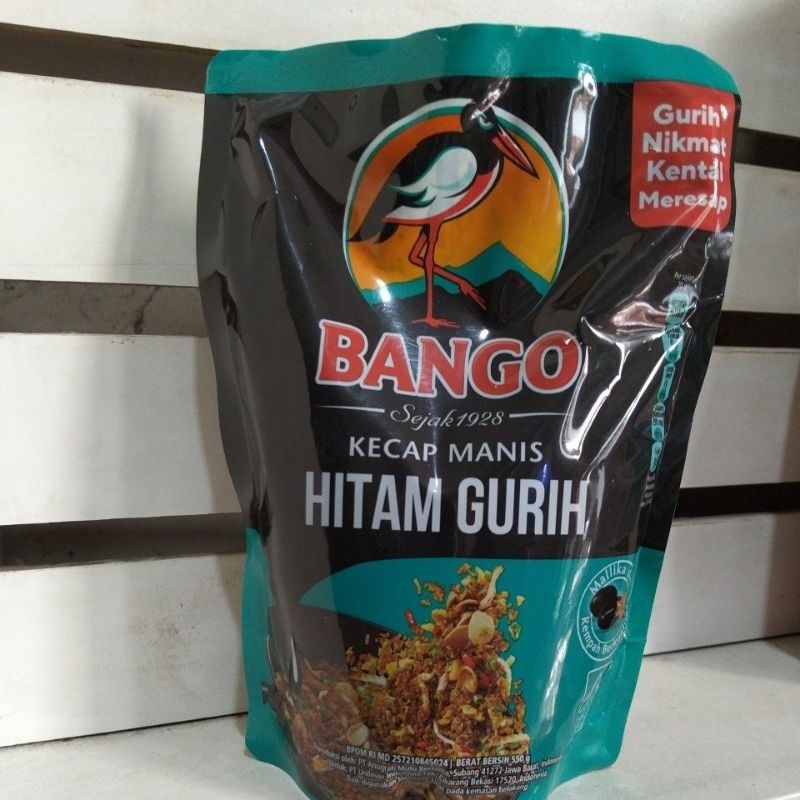 

Bango kecap manis hitam gurih 550gr
