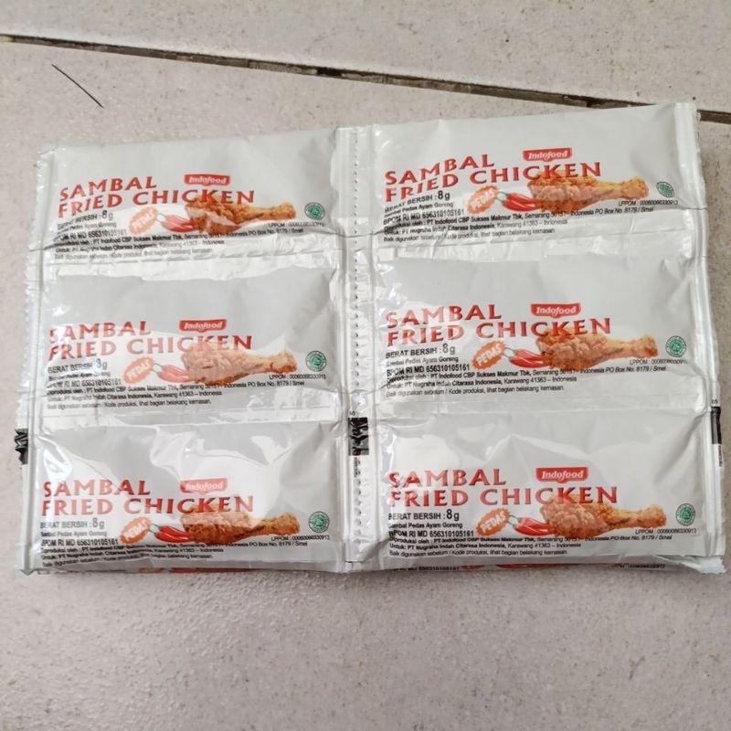 

saus sambal chicken Indofood isi 24 biji