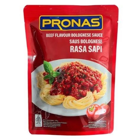 

Pronas Saus Spagheti Bolognese Sapi 175gr