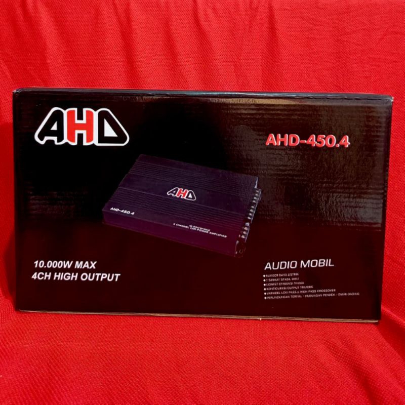 Power AHD-450 amplifier 4 Channel