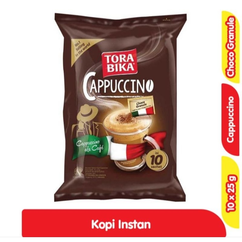 

Torabika cappuccino kopi instan 10x25g