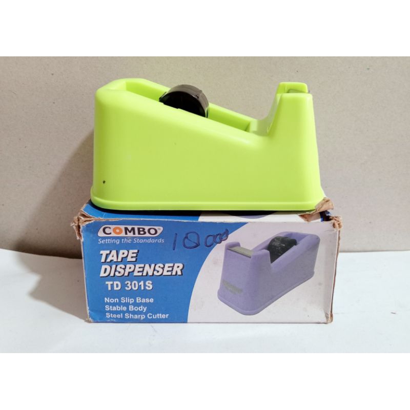 

TAPE DISPENSER COMBO TD 301S ( ukuran kecil )