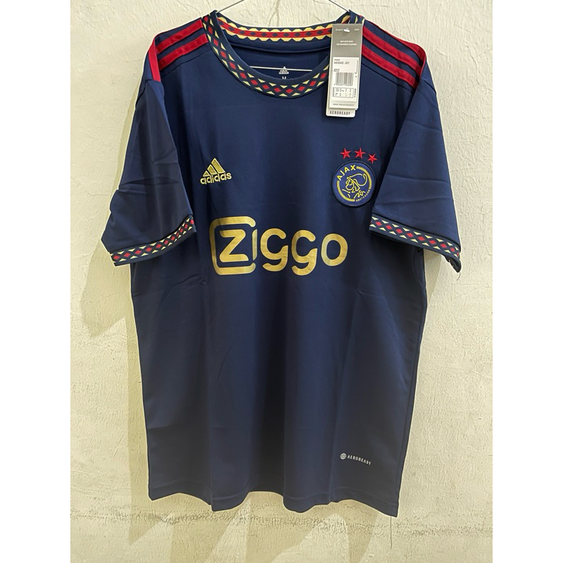 BAJU JERSEY BOLA AJAX AWAY 22 23 GRADE ORI