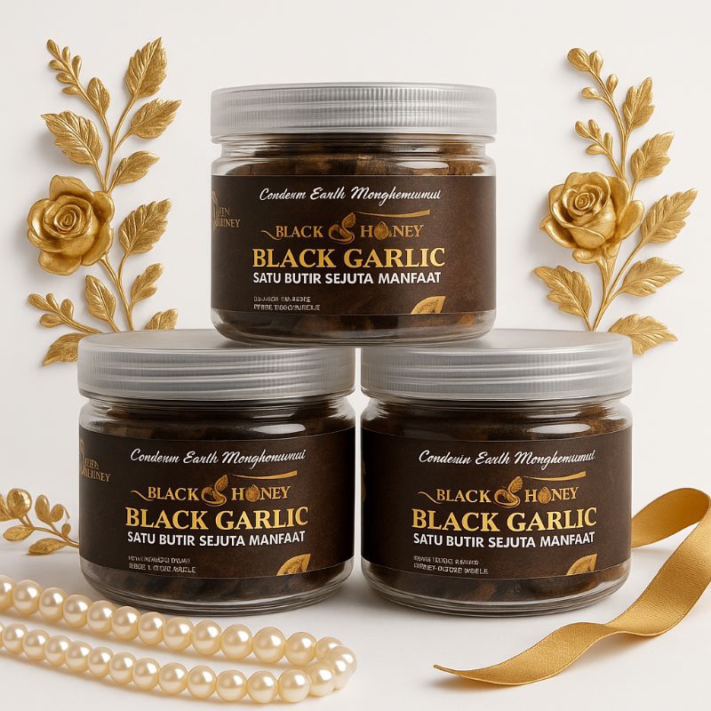 

Milapurehoney-Bawang Hitam Tunggal -Black Garlic 150 gram-Superfood Alami-Sumber Nutrisi-Diabetes-Kolesterol-Darah tinggi -Asam Urat-Kangker-