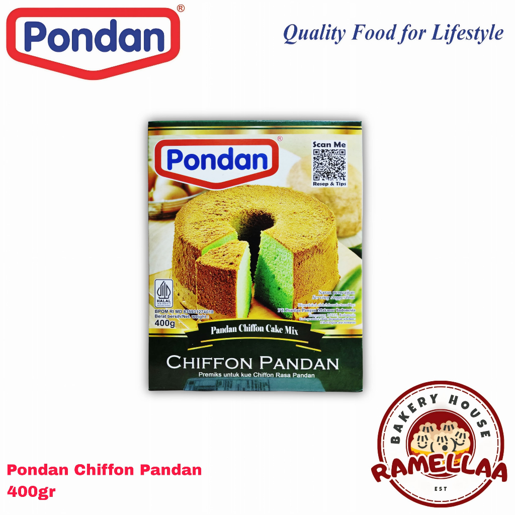 

Pondan Chiffon Pandan 400gr