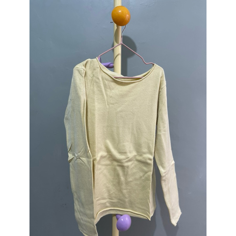 Atasan Kaos Wanita Kuning