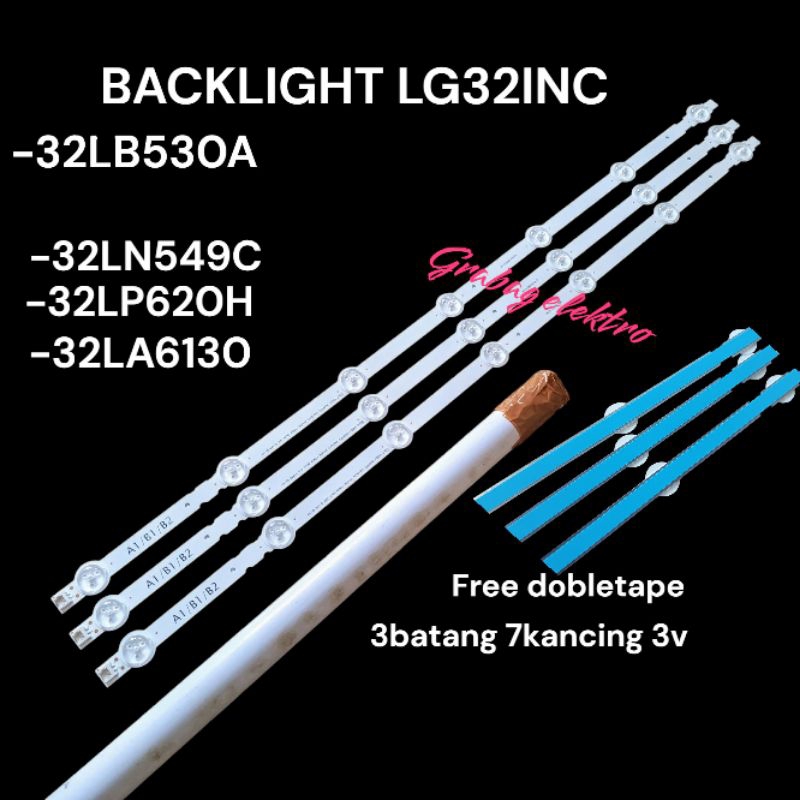 BACKLIGHT LG 32INC 32LB530A-32LP620H 32LN549C 32LA6130