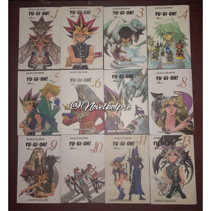 Komik SET Yu Gi Oh Premium vol. 1-13 (Minus vol. 12)