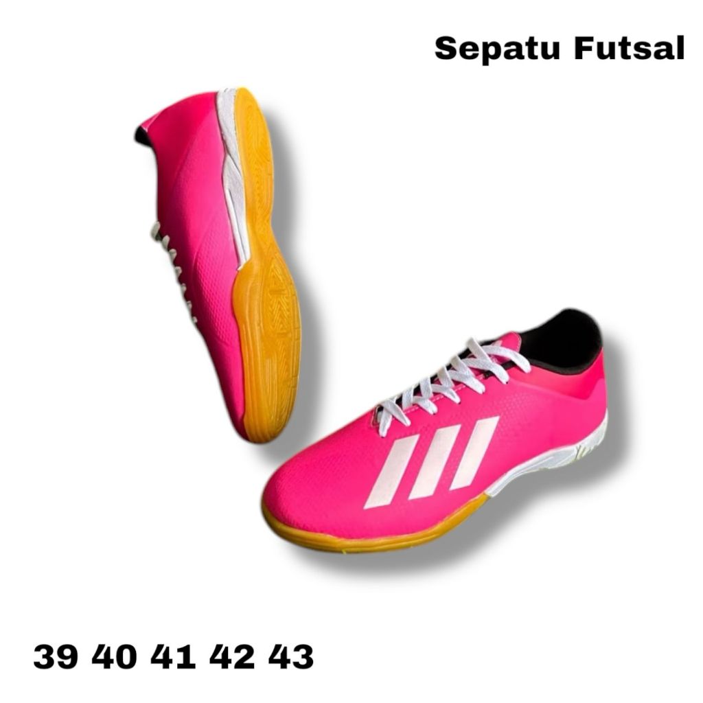 Sepatu Futsal Predator PINK Pria Wanita Sepatu Futsal Wanita Pink Kekinian Hight Quality Sepatu Futs