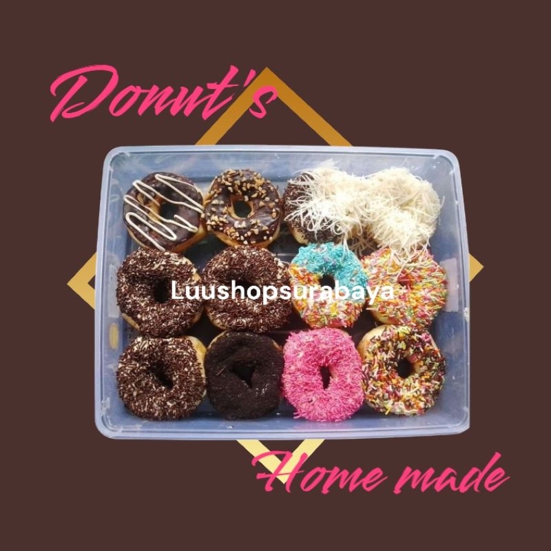 

Donat Kentang Homemade Enak Empuk Ekonomis (Instan Only)