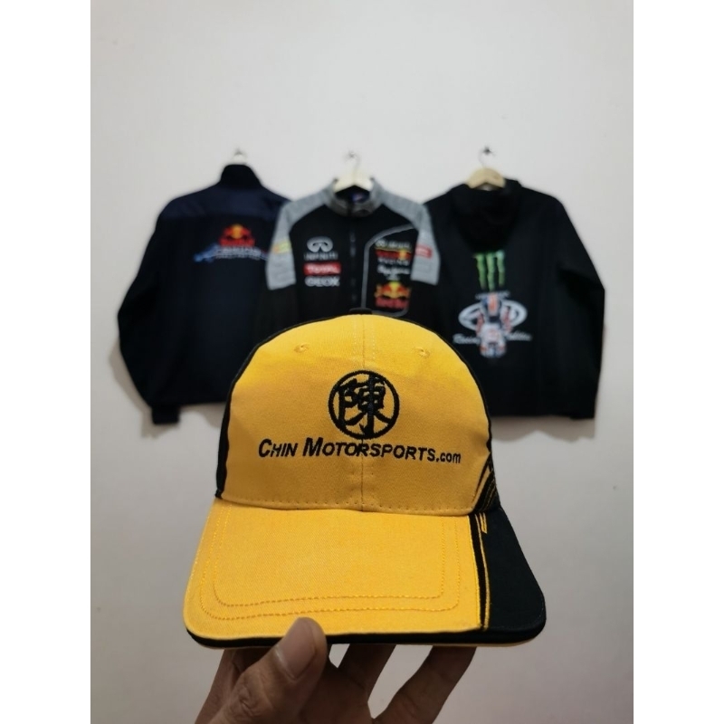 topi chin motorsports flame