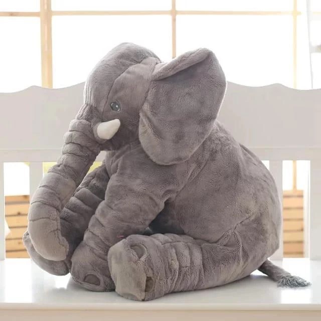 Boneka Gajah Jumbo Lucu Bantal Peluk Gajah Anak Lembut & Empuk Ukuran Besar