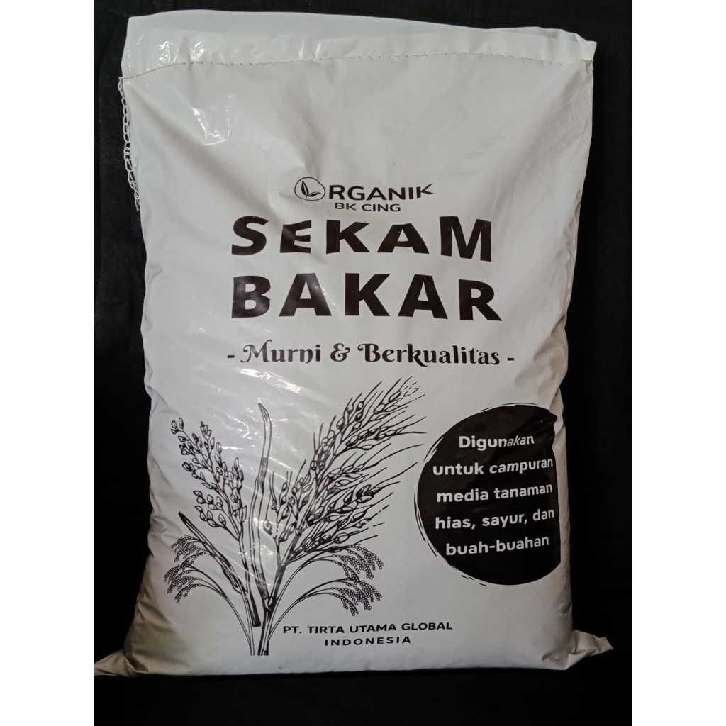 sekam bakar/media tanam organik bk cing repack - 1,5 kg