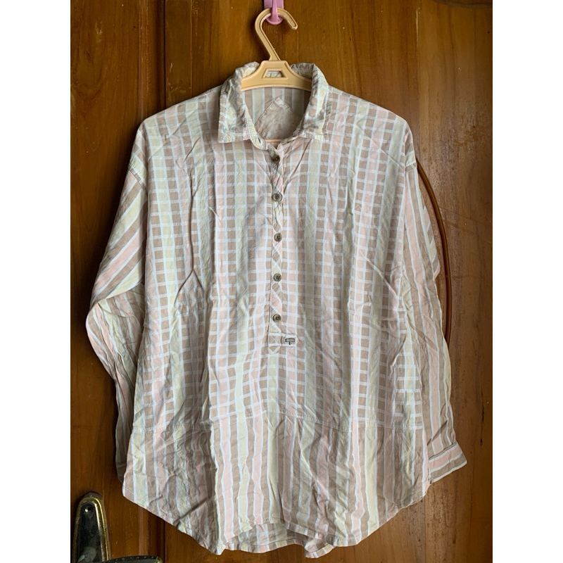 preloved kemeja blouse triset