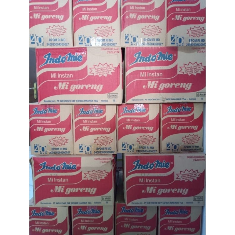 

Indomie Goreng 1 Dus isi 40pcs
